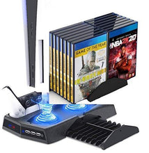 
                        
                          Muat gambar ke penampil Galeri, Stand Cooling Fan Station for PS5 Console and PlayStation 5 Digital Edition/Ultra HD - JOY2ESpree
                        
                      