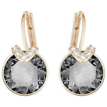 
                        
                          Load image into Gallery viewer, SWAROVSKI Women's Bella V Crystal Earrings Collection, Gray Crystals, Pink Crystals, Clear Crystals - JOY2ESpree
                        
                      