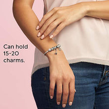 
                        
                          Muat gambar ke penampil Galeri, Pandora Jewelry Moments Sparkling Pave Clasp Snake Chain Cubic Zirconia Bracelet in Sterling Silver - JOY2ESpree
                        
                      