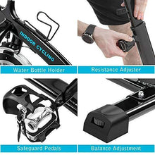
                        
                          Muat gambar ke penampil Galeri, Merax Indoor Cycling Bike with Adjustable Resistance, Belt Drive Exercise Bike Stationary Bike - JOY2ESpree
                        
                      