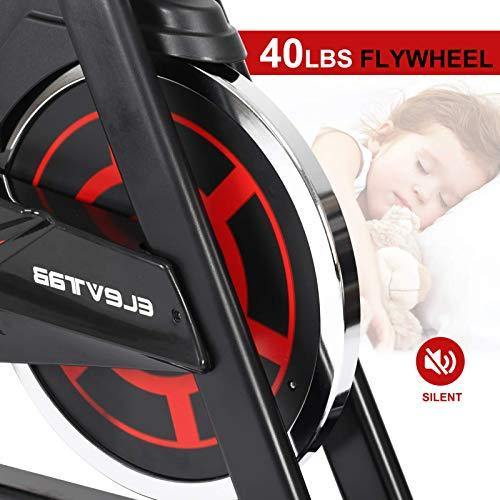 ER KANG Exercise Bike, Indoor Cycling Bike, Digital LCD Monitor Upgraded Version - JOY2ESpree