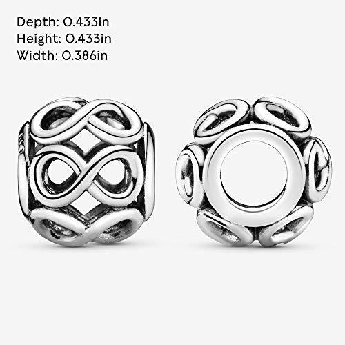 Pandora Jewelry Infinite Shine Sterling Silver Charm - JOY2ESpree