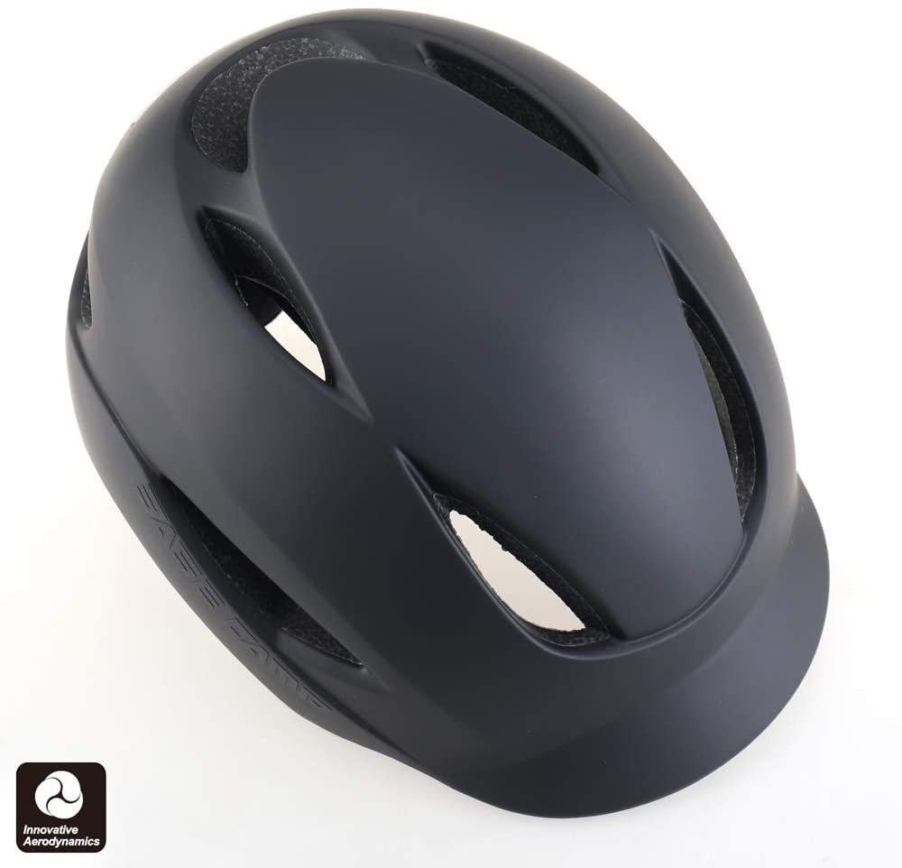 BASE CAMP Adult Bike Helmet with Rear Light for Urban Commuter Adjustable M Size