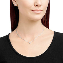 
                        
                          गैलरी व्यूवर में इमेज लोड करें, Swarovski Attract Necklace and Stud Pierced Earring Set, with Round Swarovski Crystals on a Rhodium Plated Setting - JOY2ESpree
                        
                      