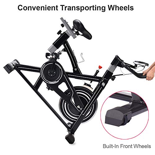 IDEER LIFE Exercise Bike Stationary Indoor Cycling Bicycle, Stationary Spin Bike - JOY2ESpree
