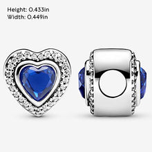 
                        
                          將圖片載入圖庫檢視器 Pandora Jewelry Sparkling Blue Heart Crystal and Cubic Zirconia Charm in Sterling Silver - JOY2ESpree
                        
                      