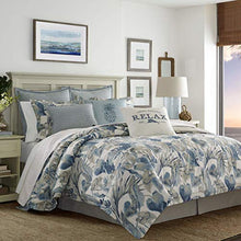 
                        
                          गैलरी व्यूवर में इमेज लोड करें, Tommy Bahama Raw Coast Bedding, European Sham, Blue
                        
                      