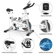 
                        
                          Cargar imagen en el visor de la galería, pooboo Indoor Cycling Bike with Magnetic Resistance Exercise Bikes Stationary - JOY2ESpree
                        
                      