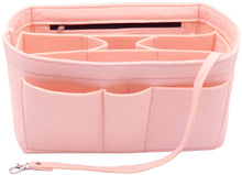 
                        
                          Load image into Gallery viewer, Felt Fabric Purse Tote Diaper Bag Organizer Insert Bag in Bag with Zipper Inner Pocket For Neverfull Speedy
                        
                      