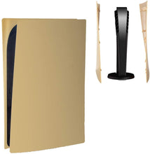 
                        
                          Load image into Gallery viewer, PS5 Replacement Faceplate Cover, Housing Shell Case for Sony Playstation 5 Ultra HD/Digital Edition Console (Digital Edition, Gold) - JOY2ESpree
                        
                      