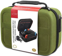 
                        
                          Cargar imagen en el visor de la galería, Carrying Case for Nintendo Switch, VORI Travel Games Storage Bag for Nintendo Switch Console &amp; Accessories, Army Green - JOY2ESpree
                        
                      