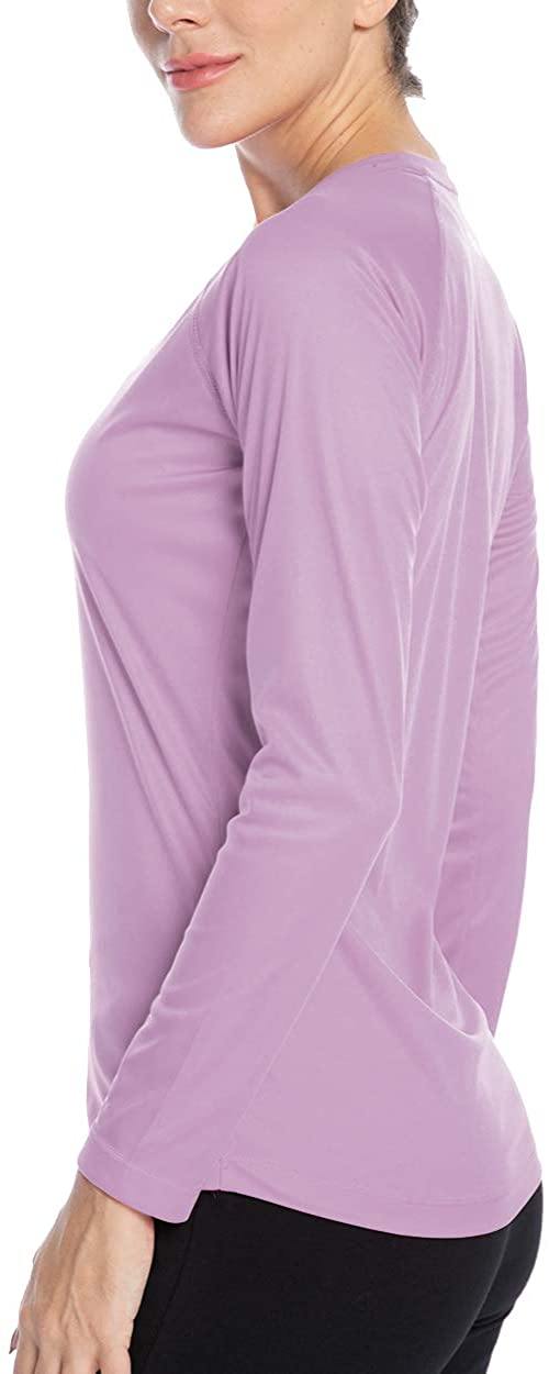 Women's UPF 50+ Sun Protection Hiking Shirts Long Sleeve Quick Dry Rashguard Athletic Running Fishing Shirts - JOY2ESpree