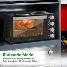 
                        
                          Muat gambar ke penampil Galeri, NutriChef Kitchen Convection Electric Countertop Rotisserie Toaster Oven Cooker with Food Warming Hot Plates, 30+ Quart (AZPKRTO28) - JOY2ESpree
                        
                      