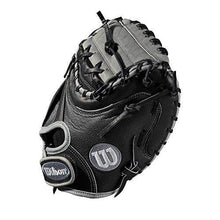 
                        
                          Cargar imagen en el visor de la galería, Wilson A2000 34-Inch SuperSkin Baseball Glove, Black/Silver, Left (Right Hand Throw) - JOY2ESpree
                        
                      