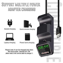 
                        
                          Load image into Gallery viewer, PS5 Controller Charger Dock, Dual USB Type C Fast Charging - JOY2ESpree
                        
                      