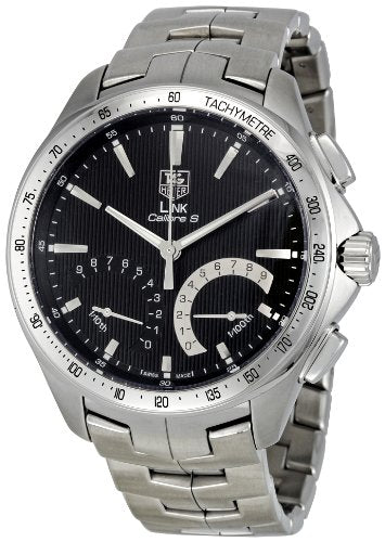 Tag Heuer Men's CAT7010.BA0952 Link Calibre S Black Dial Dress Watch