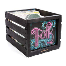 
                        
                          將圖片載入圖庫檢視器 Chalkboard Vinyl Record Storage Crate (Matte Black) - JOY2ESpree
                        
                      