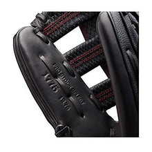 
                        
                          गैलरी व्यूवर में इमेज लोड करें, Wilson 2021 A2K 1775 w/SuperSkin (OF) Right Hand throw Baseball Glove - 12.75", Black/Black SS/Red - JOY2ESpree
                        
                      