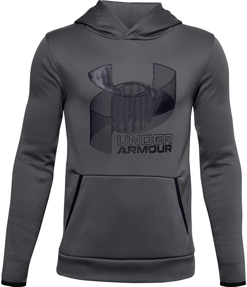 Under Armour Boys' Fleece Branded Hoodie