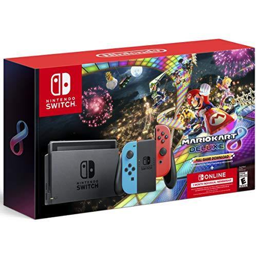 Nintendo Switch with Neon Blue and Neon Red Joy-Con - JOY2ESpree