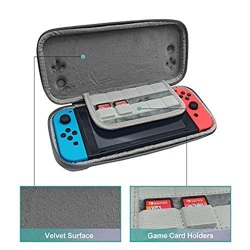 HPJYJ Carry Case for Nintendo Switch, 10 Game Cartridges - JOY2ESpree
