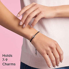 
                        
                          將圖片載入圖庫檢視器 Pandora Jewelry Pandora Moments Black Leather Slider Cubic Zirconia Bracelet in Pandora Rose, 11.0" - JOY2ESpree
                        
                      