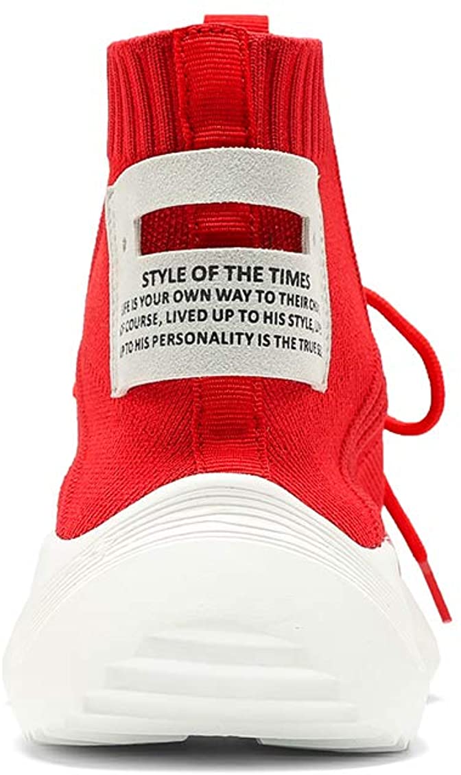 Women's Walking Shoes Running Shoes Socks Platform Fashion Mesh Sneakers Air Cushion Athletic Gym Casual Loafers Dance Hip-hop Shoes