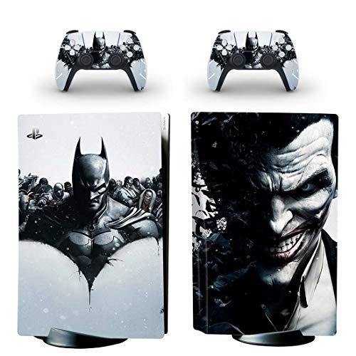 PS5 Disk Skin Vinyl Darkness Joker PS5 Disc Skin Sticker Decal Cover for Playstation 5 Console Protector-Yspf0833 - JOY2ESpree