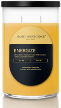 
                        
                          Load image into Gallery viewer, Manly Indulgence Sea Salt &amp; Ginger Scented Jar Candle, 15 Oz, White
                        
                      
