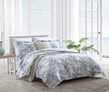 
                        
                          Muat gambar ke penampil Galeri, Tommy Bahama | Bakers Bluff Collection | Comforter Set - 100% Cotton, Ultra-Soft &amp; Breathable, Reversible Bedding with Matching Shams, Queen, Blue
                        
                      