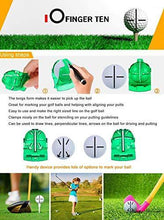 
                        
                          गैलरी व्यूवर में इमेज लोड करें, FINGER TEN Golf Ball Marker Line Drawing Tool 4 Color Value Pack Template Liner Stencil Putt Alignment - JOY2ESpree
                        
                      