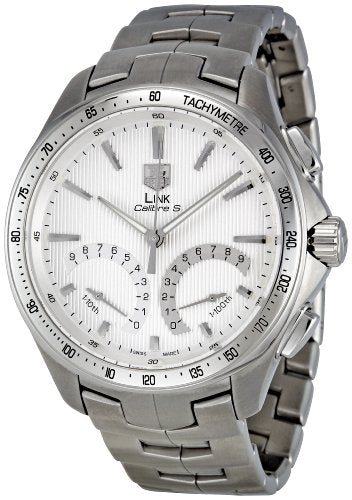 Tag Heuer Men's CAT7011.BA0952 Link Calibre S Silver Dial Dress Watch