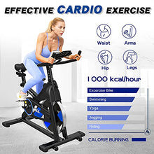 
                        
                          將圖片載入圖庫檢視器 KLL Indoor Cycling Bike, Upgraded Stationary Carido Belt Drive Indoor Exercise Bike for Home Gym - JOY2ESpree
                        
                      