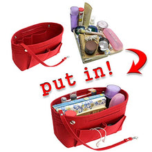 
                        
                          Muat gambar ke penampil Galeri, MISIXILE Felt Purse Organizer Insert Handbag Organizer,Tote Bag in Bag Organizer Fits Speedy Neverfull with Handles Keychain
                        
                      