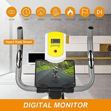 
                        
                          將圖片載入圖庫檢視器 HONRISE Indoor Exercise Bike, Shock-absorbing Cycling Bike, with LCD Display, Speed Adjustment, Seat Cushion, Ipad Mount - JOY2ESpree
                        
                      