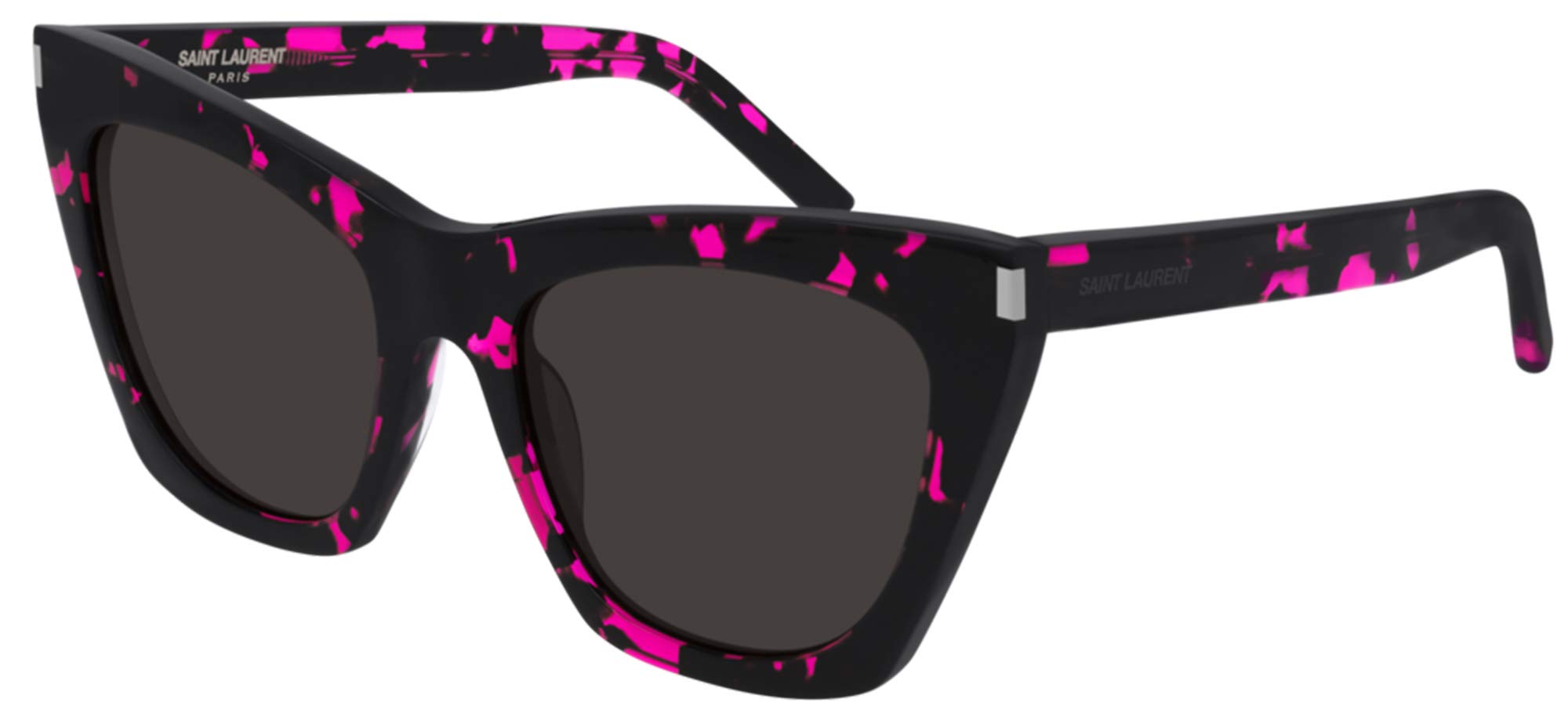 Saint Laurent KATE SL 214 Black Pink/Dark Grey 55/20/145 women Sunglasses