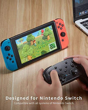 
                        
                          画像をギャラリービューアに読み込む, Wireless Switch Controller for Console Pro Gamepad with Joystick [2021 New] Non-Slip Ergonomic Design, Black - JOY2ESpree
                        
                      
