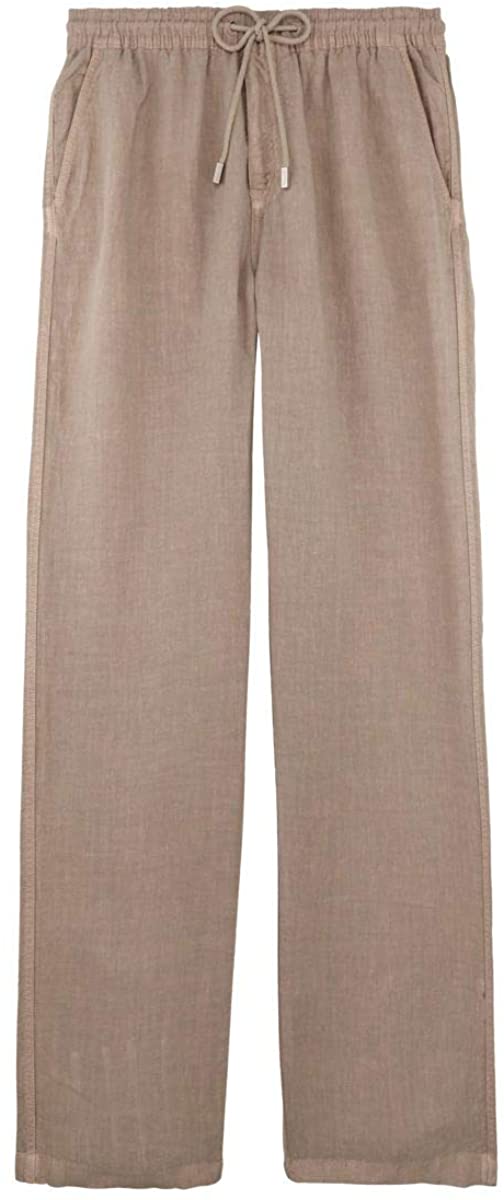 Vilebrequin Men's Solid Linen Pants-M