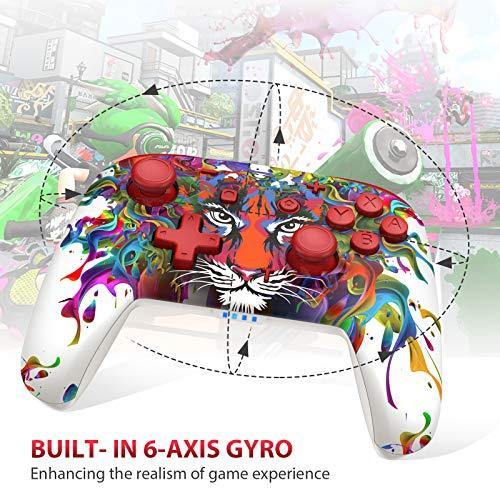 REDSTORM Controller for Nintendo Switch, Wireless Pro Controller for Switch Lite - JOY2ESpree