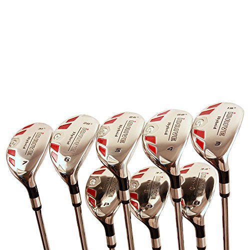 iDrive Hybrids Senior Men’s Golf All Complete Full Set, which Includes: #3, 4, 5, 6, 7, 8, 9, PW Senior Flex - JOY2ESpree