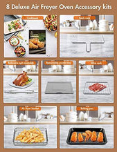 
                        
                          Muat gambar ke penampil Galeri, MOOSOO 10-in-1 Air Fryer Toaster Oven, 24 Quart/6 Slices Large Air Fryer Oven - JOY2ESpree
                        
                      