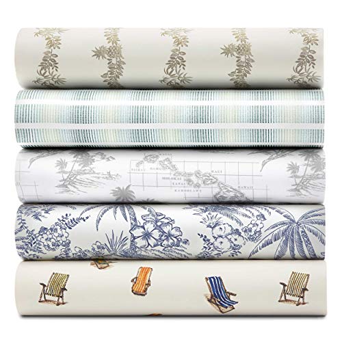 Tommy Bahama Off The Grid Sheet Set, Queen