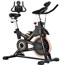 
                        
                          Cargar imagen en el visor de la galería, Topseek Indoor Cycling Bike - Exercise Bike for Home Gym Stationary Bikes with Comfortable Seat Cushion, Silent Belt Drive, iPad Holder and Hand Pulse - JOY2ESpree
                        
                      