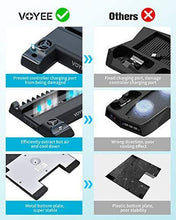 
                        
                          將圖片載入圖庫檢視器 VOYEE Vertical Stand with Suction Cooling System/Dual Controller Charger Station/11 Game Slots Compatible - JOY2ESpree
                        
                      