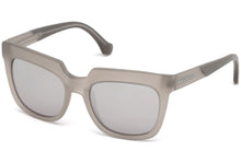 
                        
                          Load image into Gallery viewer, Balenciaga Women's BA0068 Semi Shiny Transparent Light Grey/Gradient Smoke Flash
                        
                      