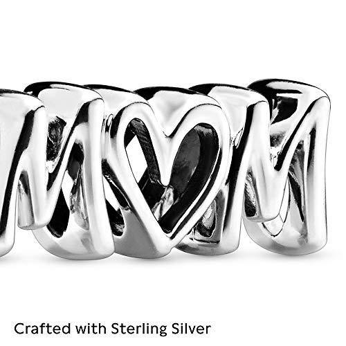 Pandora Jewelry Mom Script Sterling Silver Charm - JOY2ESpree