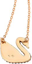 
                        
                          將圖片載入圖庫檢視器 SWAROVSKI Women's Iconic Swan Jewelry Collection, Rose Gold Tone Finish, Black Crystals - JOY2ESpree
                        
                      
