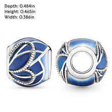 
                        
                          Muat gambar ke penampil Galeri, Pandora Jewelry Blue Butterfly Wing Sterling Silver Charm - JOY2ESpree
                        
                      