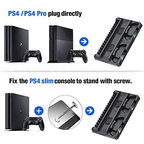 PS4 Stand Cooling Fan for PS4 Slim/PS4 Pro/PlayStation 4 - JOY2ESpree