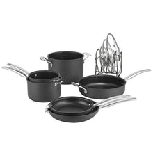 
                        
                          गैलरी व्यूवर में इमेज लोड करें, CUISINART N61-11 Nonstick Hard-Anodized Nesting Cookware Set, 11 Piece, Black - JOY2ESpree
                        
                      